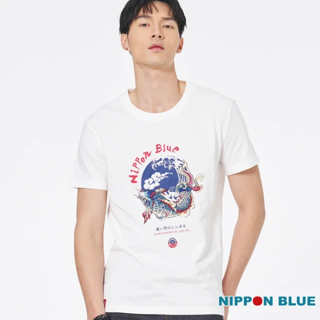 BLUE WAY 男裝 和藝術日式元素 POLO衫 短袖 上