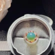 【勝弘珠寶】多明尼加藍珀小魚戒指-10mm