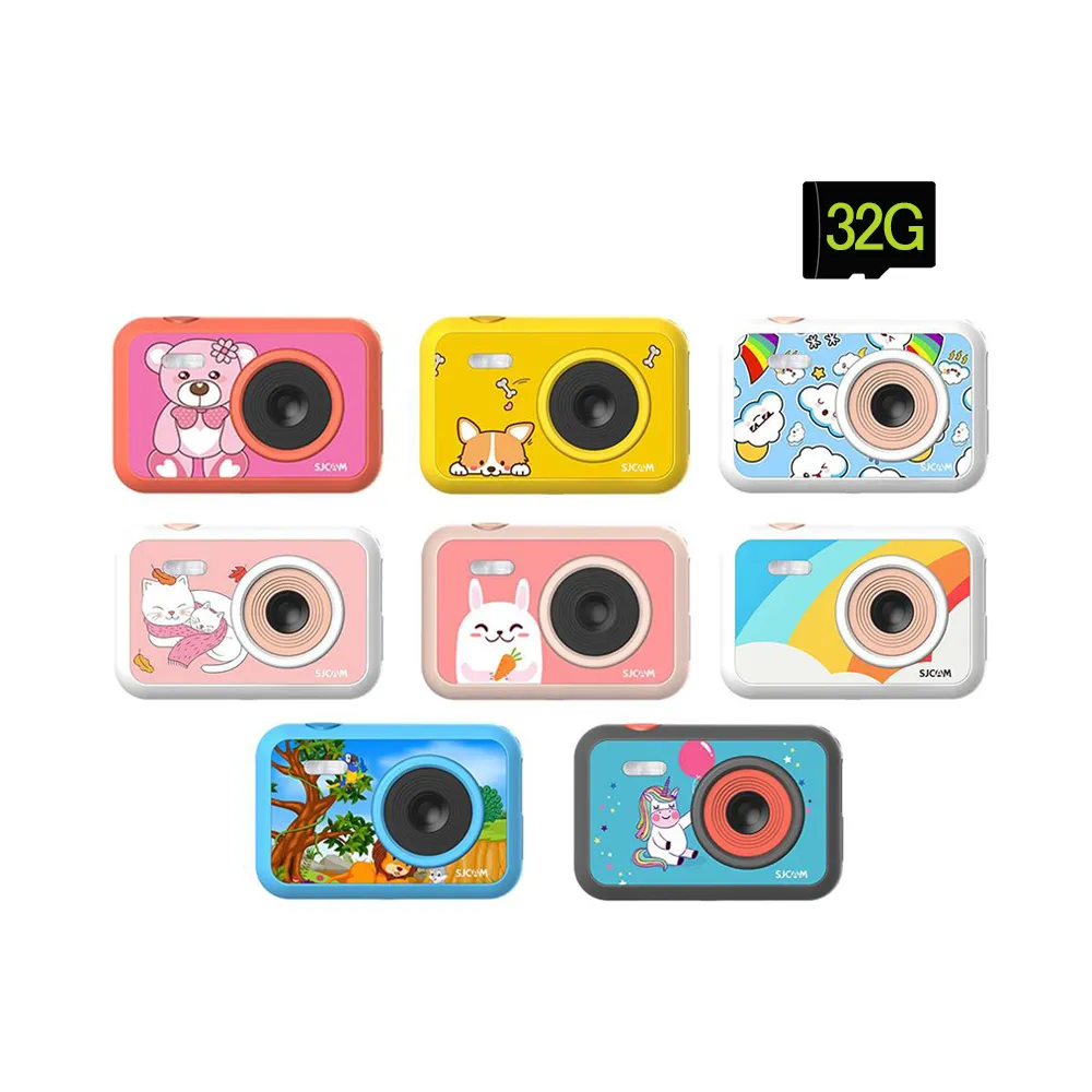 【SJCAM】FUNCAM 高清1080P兒童專用相機 原廠公司貨(卡通珍藏版)