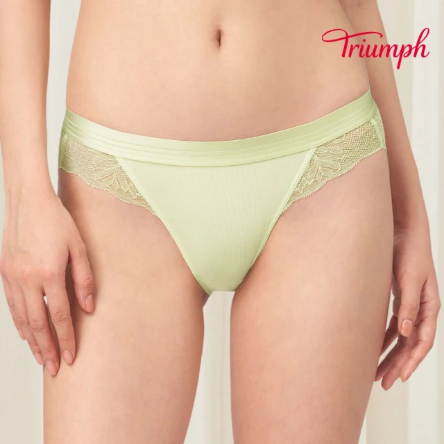 Triumph 黛安芬 澎澎氣墊系列 低腰三角內褲 M-L(