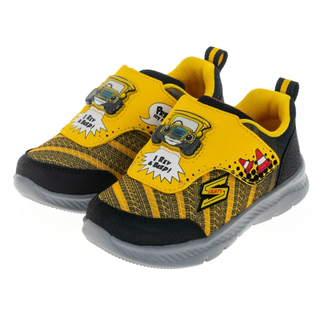 SKECHERSSKECHERS 男嬰童系列音效鞋 COMFY FLEX 2.0(401512NYLBK)