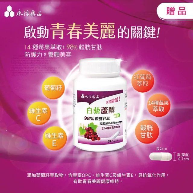 【健康優見】高單位葉黃素軟膠囊x10瓶(30粒/瓶)+送白藜蘆醇膠囊x1瓶(30粒/瓶)-永信監製