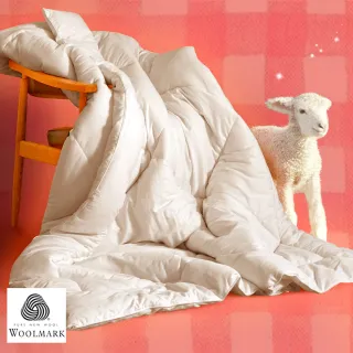 【Embrace 英柏絲】3.2kg 法國100%純小羊毛被 雙人6x7 國際羊毛局認證 純羊毛被 MIT(附純羊毛聲明卡)