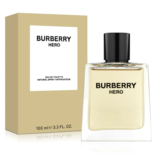 【BURBERRY 巴寶莉】英雄神話男性淡香水100ml(專櫃公司貨)
