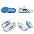 【asics 亞瑟士】排球鞋 GEL-Tactic 12 男鞋 女鞋 白 藍 吸震 輕量 亞瑟膠 運動鞋 亞瑟士(1073A058102)