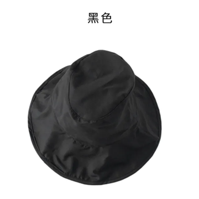 【OT SHOP】男女款可摺疊透氣棉素色漁夫帽 遮陽帽 盆帽 C1952(春夏潮流配件 中性 純色 軟板 設計 帽子)