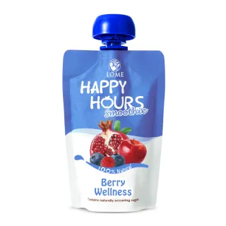 即期品【HAPPY HOURS】生機纖果飲一箱18包(蘋果/紅石榴/覆盆莓/藍莓)