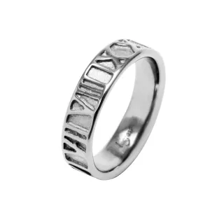 【leger日本羽鈦】圓滿 純鈦戒指