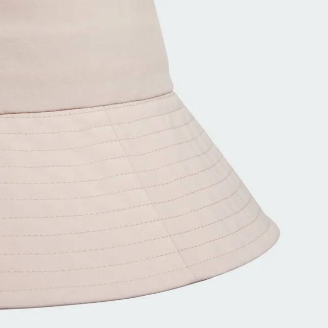 【adidas 愛迪達】帽子 漁夫帽 運動帽 遮陽帽 W UV BUCKET HAT 卡其 IM5280(3431)