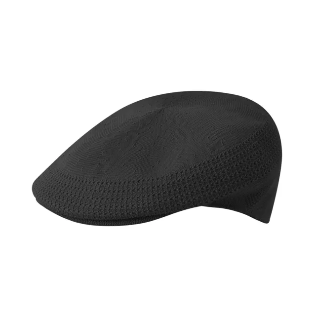 【KANGOL】504 TROPIC VENTAIR 鴨舌帽(黑色金袋鼠)