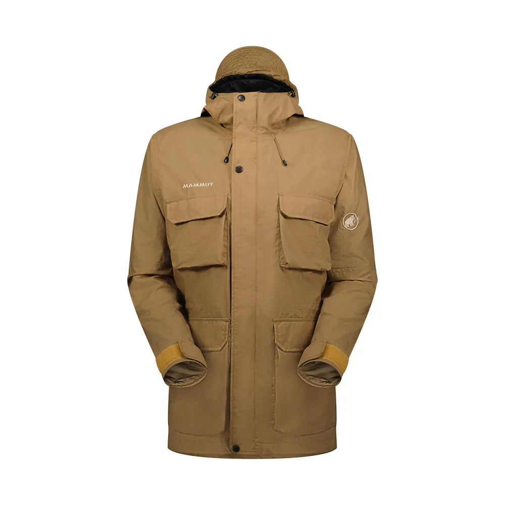 【Mammut 長毛象】Mountain WB lined Parka AF Men 日系山系輕量防風大衣 深沙褐 男款 #1012-00650