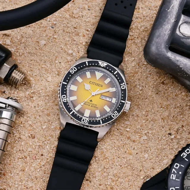 【CITIZEN 星辰】PROMASTER 200米潛水機械錶-41mm/4色可選 送禮 禮物(NY0120-01X//NY0121-09X/NY0129-07L)