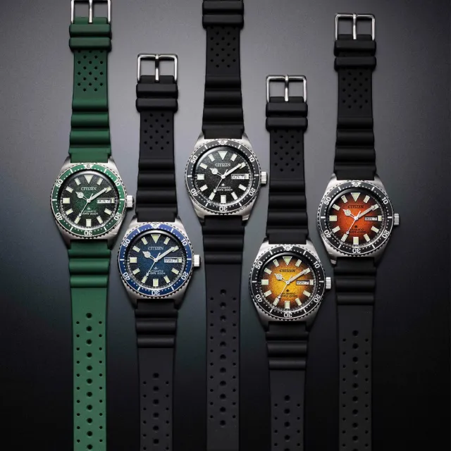 【CITIZEN 星辰】PROMASTER 200米潛水機械錶-41mm/4色可選 雙11 送禮(NY0120-01X//NY0121-09X/NY0129-07L)