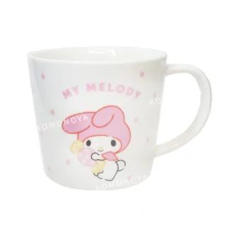 【小禮堂】Sanrio 三麗鷗 陶瓷馬克杯 280ml - 角色款 美樂蒂 酷洛米 布丁狗 大耳狗(平輸品)