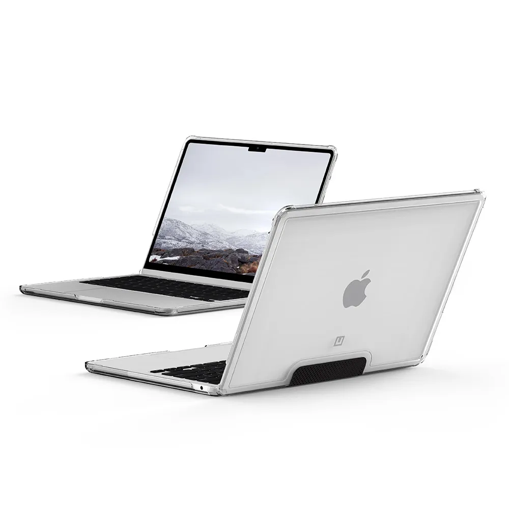 【UAG】(U) Macbook Air 13吋（2022/2024）耐衝擊輕量保護殼-透明(M2/M3保護殼)