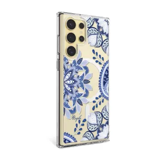 【apbs】Samsung S25/S24/S23系列 輕薄軍規防摔磁吸手機殼(青花瓷)