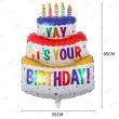【六分埔禮品】39吋 its your birthday-生日蛋糕鋁質氣球-1入(生日派對節日慶生韓風ins裝飾DIY佈置)
