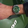【FOSSIL 官方旗艦館】Sport Tourer系列 三眼計速指針手錶 不鏽鋼錶帶 42MM(多色可選)