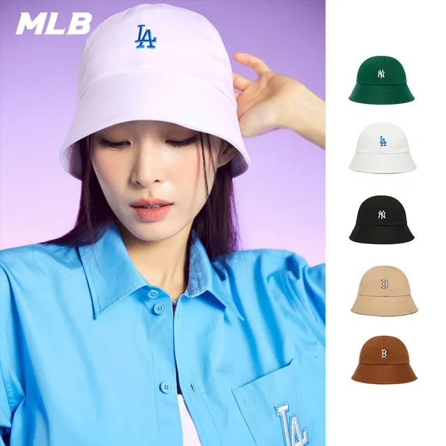 【MLB】圓頂漁夫帽 鐘型帽 紐約洋基隊 道奇隊(3AHT5502N-多款任選)