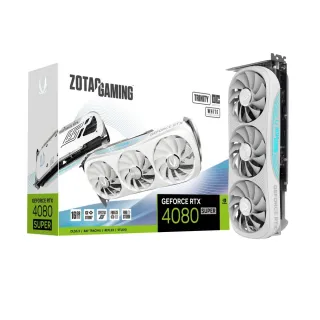 【ZOTAC 索泰】GAMING GeForce RTX 4080 SUPER Trinity OC White Edition 16GB GDDR6X 顯示卡(白色)