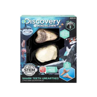 Discovery 鯊魚牙齒迷你挖掘套組（2入）