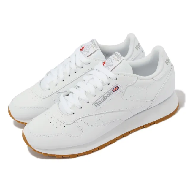 【REEBOK】休閒鞋 Classic Leather 男鞋 女鞋 白 膠底 小白鞋 復古 皮革(GY0952)