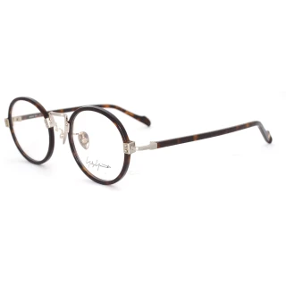 【Y-3 山本耀司】Yohji Yamamoto 日本新宿風格精緻金屬光學眼鏡(琥珀-YY19-0037-3)