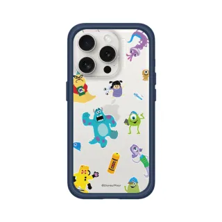 【RHINOSHIELD 犀牛盾】iPhone 15/Plus/15 Pro/Max Mod NX手機殼/怪獸電力公司-怪獸電力公司集合(迪士尼)