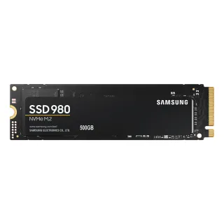 【SAMSUNG 三星】980 500GB M.2 2280 PCIe 3.0 固態硬碟 (MZ-V8V500BW) 讀 3100M/寫 2600M