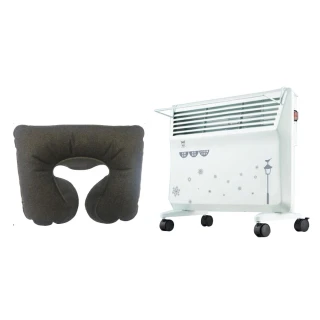 【LAPOLO】防潑水 直立壁掛兩用對流式電暖器 LA-967(附組合衣架)