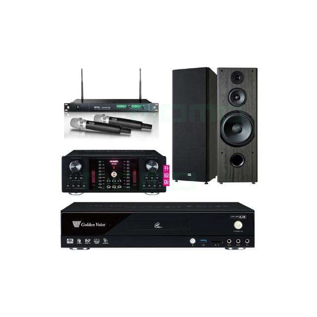 【金嗓】CPX-900 K2R+OKAUDIO DB-9AN+ACT-869+OK-901B(4TB點歌機+擴大機+無線麥克風+喇叭)