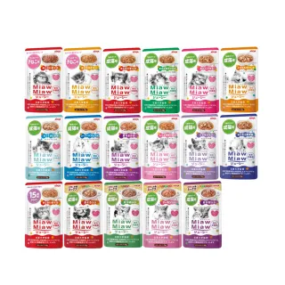 【Aixia 愛喜雅】妙喵主食軟包 70g*12包組(貓餐包、貓濕糧)