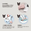 【日本ATEX官方旗艦館】Lourdes速暖型貓咪釋壓溫熱眼罩AX-KX512-黑/粉(溫熱眼罩/USB供電/附行動電源全配款)