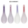 【Le Creuset】復古調色盤系列瓷器中式湯匙組4入(藍鈴紫/卡特蘭/淡粉紫/綻放粉)