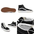 【VANS】休閒鞋 Sk8-Hi Reconst 男鞋 女鞋 黑 白 麂皮 帆布 拼接 解構 板鞋 高筒 縫線(VN0005UK6BT)