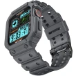 【Amband】Apple Watch 專用保護殼 太空灰 TPU 錶帶(42mm/44mm/45mm - Apple Watch 8/7/6/SE/5/4/3/2/1)