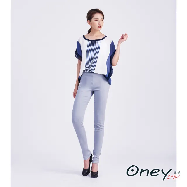 【ONEY 歐妮】● 超彈力大腿緊縮美神褲(小腳褲/休閒褲/售完不補)