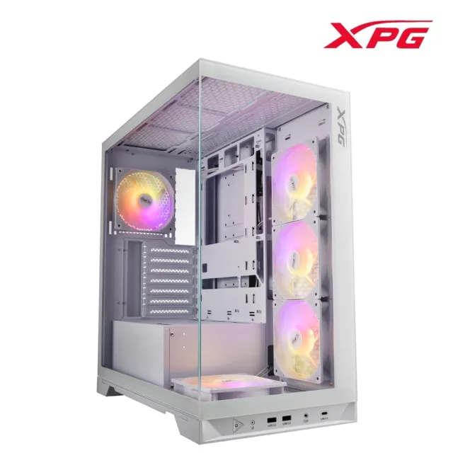 【XPG】威剛 INVADER X ATX 電腦機殼(白色)