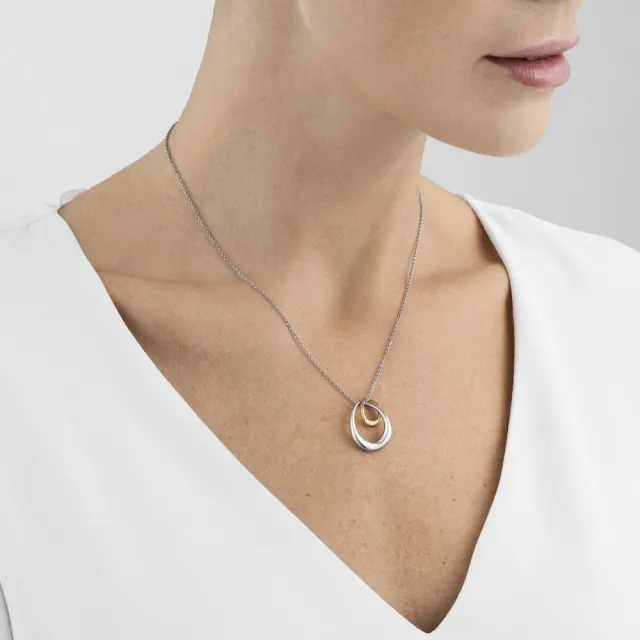 【Georg Jensen 官方旗艦店】OFFSPRING 項鍊(銀飾 鍊墜 項鍊)