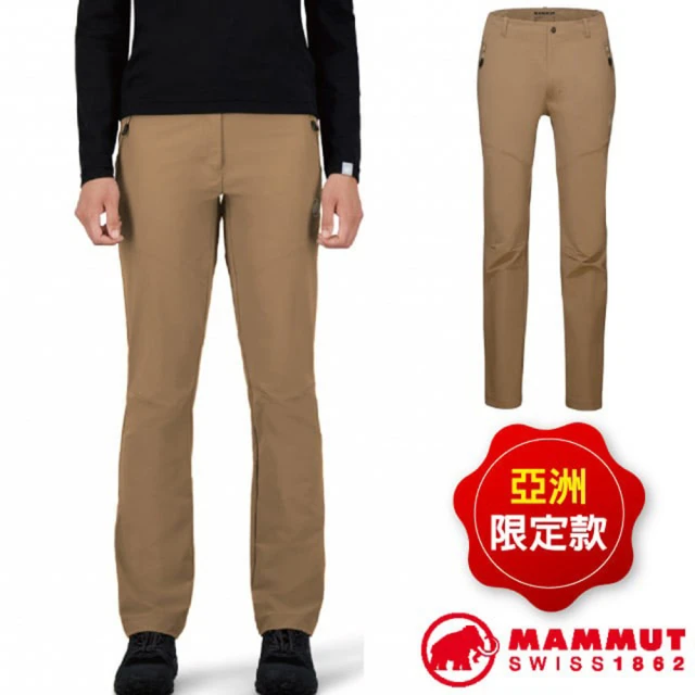 Mammut 長毛象 AF 男 Trekkers 3.0 SO Pants 機能彈性透氣快乾防潑水長褲(1021-00800-7494 深沙褐)