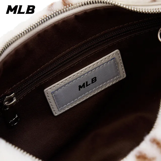 【MLB】絨毛腋下包 手提包 肩背包 MONOGRAM系列 紐約洋基隊(3ABQM0836-50CRD)