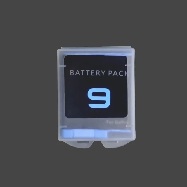 【HH】GoPro 12、11、10、9 專用電池收納保護盒 -2入-透明(HPT-GP-BTBOX-T)