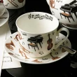 【英國ROY KIRKHAM】CONCERT交響樂系列320ml骨瓷牛奶杯(英國製造進口)