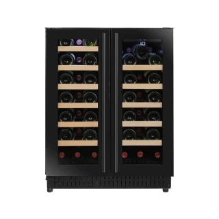 【iO】/福利品/雙門雙溫專業酒櫃i40DDBE(40瓶裝)
