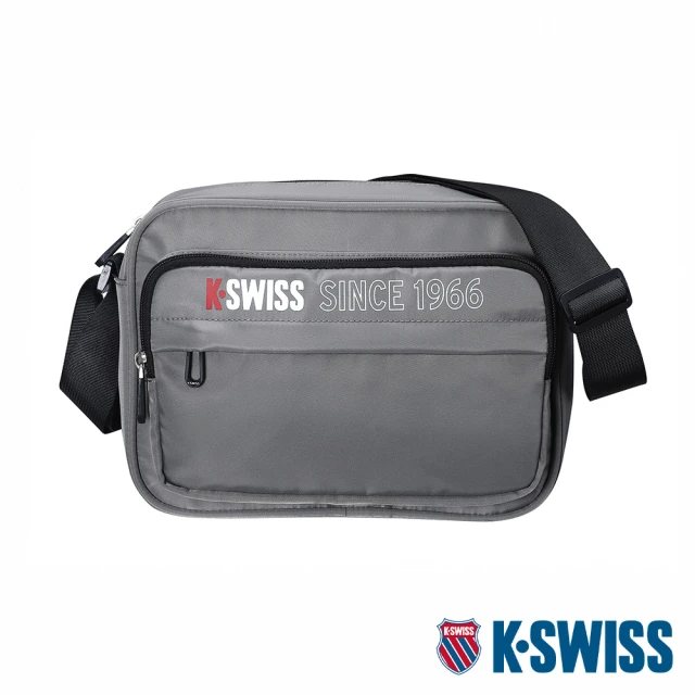 K-SWISSK-SWISS 運動斜肩包 Shoulder Bag-灰(BG370-057)