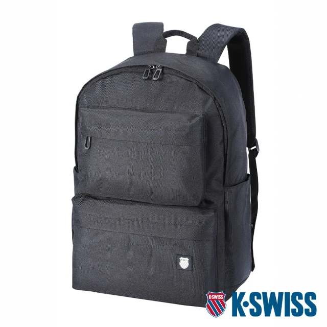 K-SWISS 運動後背包 Backpack-黑(BG366-008)