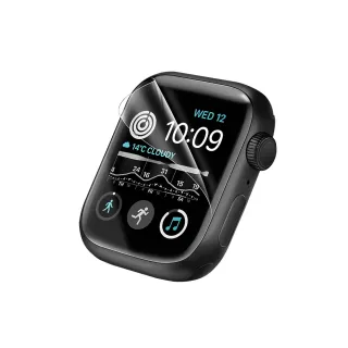 【裸機質感】Apple Watch 保護貼 SE2/SE 3D曲面貼膜 40/44mm 透明水凝膜 手錶螢幕保護貼