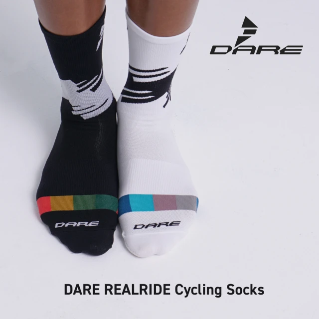 【DARE】DARE REALRIDE 騎行襪(自行車/公路車/襪子/自行車配件/配件/自行車襪/人身部品)
