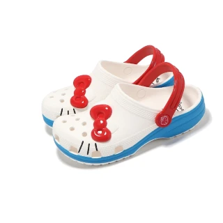 【Crocs】洞洞鞋 Hello Kitty Iam Classic Clog K 中童 經典大童克駱格 卡駱馳(209454100)