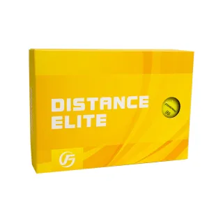 【Foremost】Distance Elite 燦黃 二層球 高爾夫(2024款球 色球 小白球 超遠距)